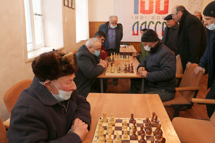 В Лакском районе состоялся шахматный турнир, посвящённый 100-летию образования ДАССР