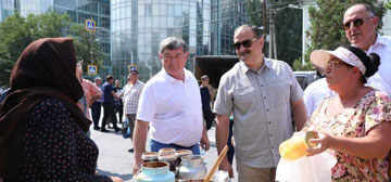 Глава республики посетил сельскохозяйственную ярмарку в Махачкале