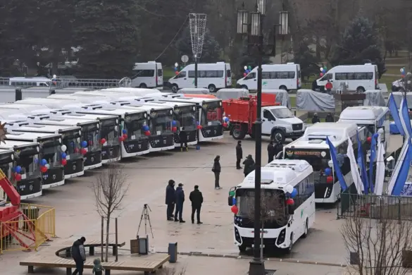 Махачкала до конца года получит 141 новый автобус по нацпроекту