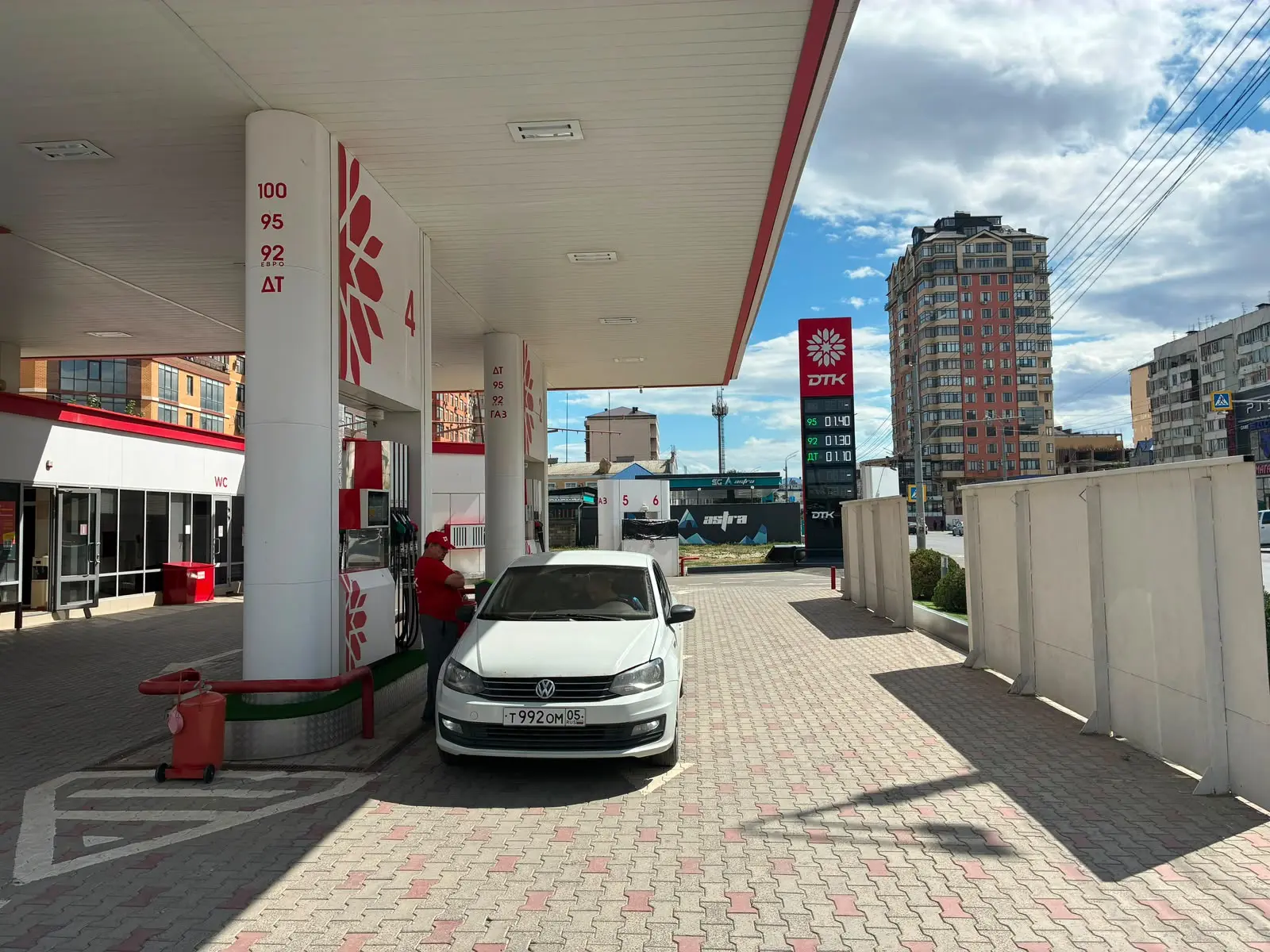 В Махачкале возобновила работу АЗС DTK на проспекте Насрутдинова