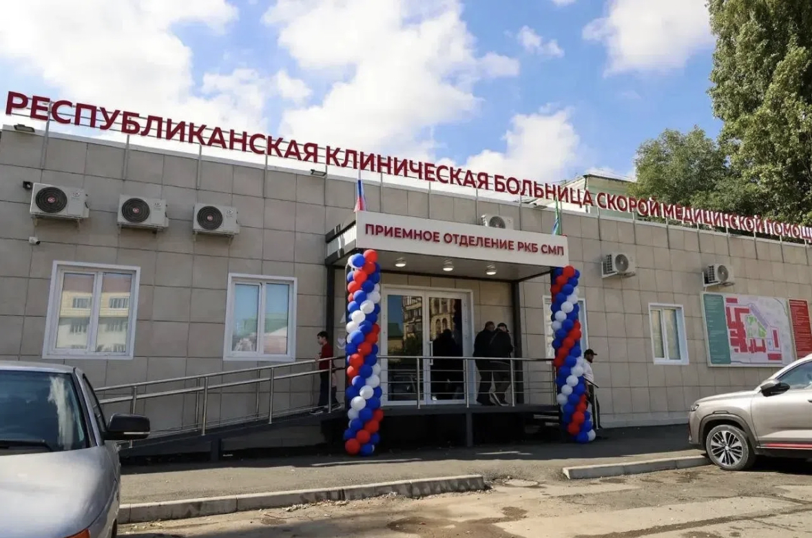 Врио главы Дагестана открыл новый корпус республиканской больницы скорой помощи