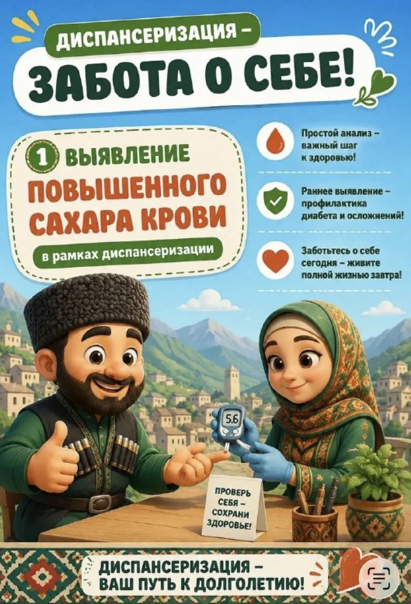 Врачи напомнили о важности диспансеризации для выявления сахарного диабета