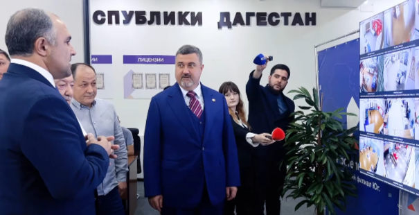 Щукин посетил Центр общественного наблюдения в Махачкале
