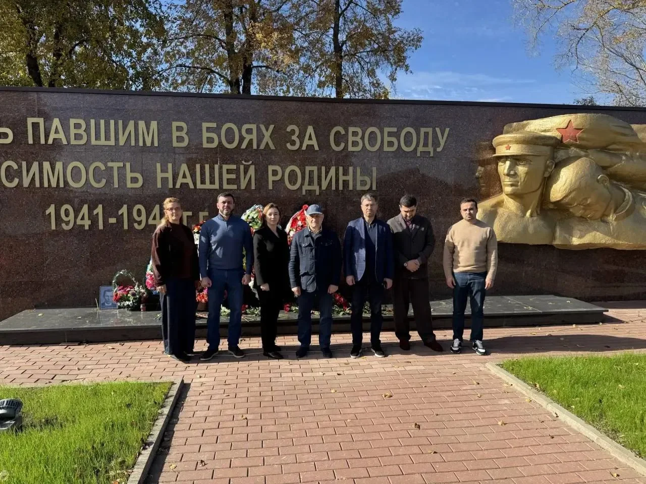 Делегация Дагестана в Витебске нашла имя земляка среди погибших советских воинов