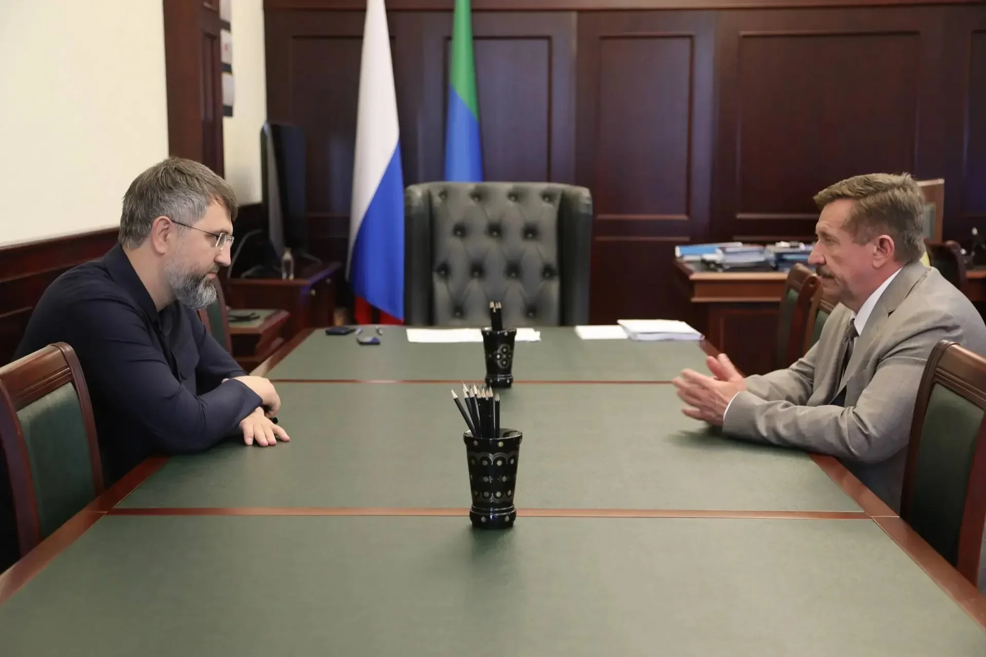Рамазанов обсудил с депутатом Госдумы Бутом развитие Дагестана
