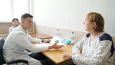 «Онкопатруль» продолжает свою работу в поликлинике АО «Завод «Дагдизель».