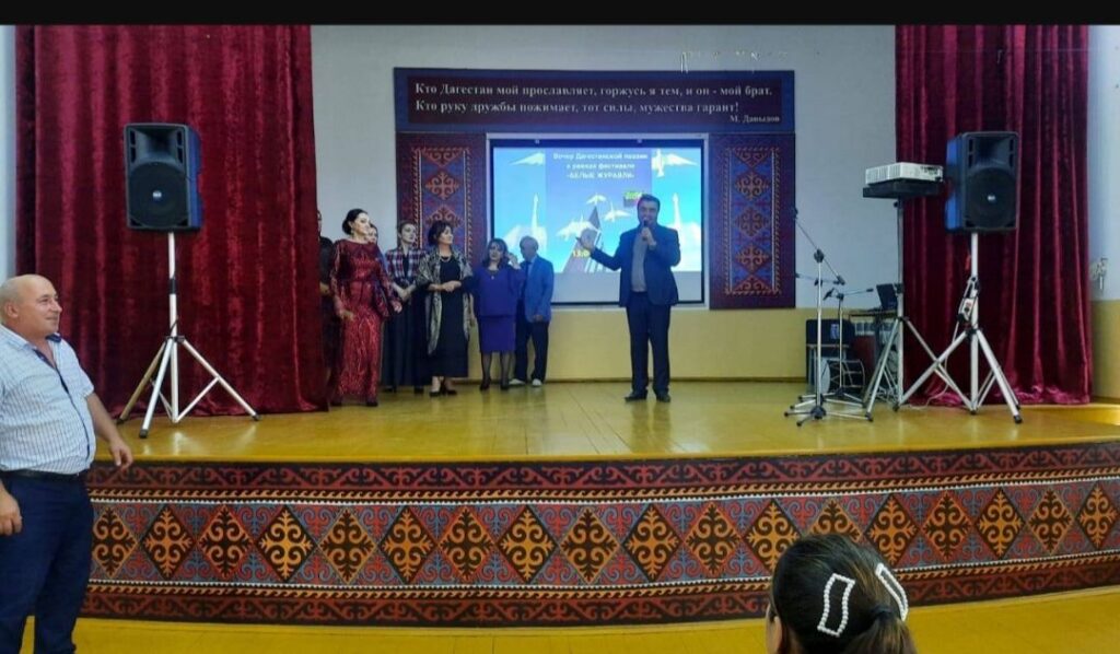 Лакский театр принял участие в Международном Гамзатовском литературном фестивале