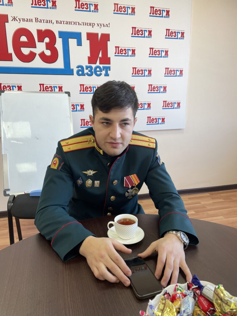 Исмаил Магомедов удостоился ордена Мужества за отвагу,проявленную в ходе выполнения СВО