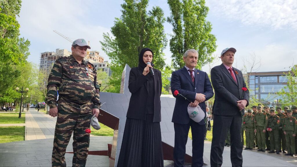 В Дагестане прошел автопробег «VместеМыСила! ПобедаZаНами!»